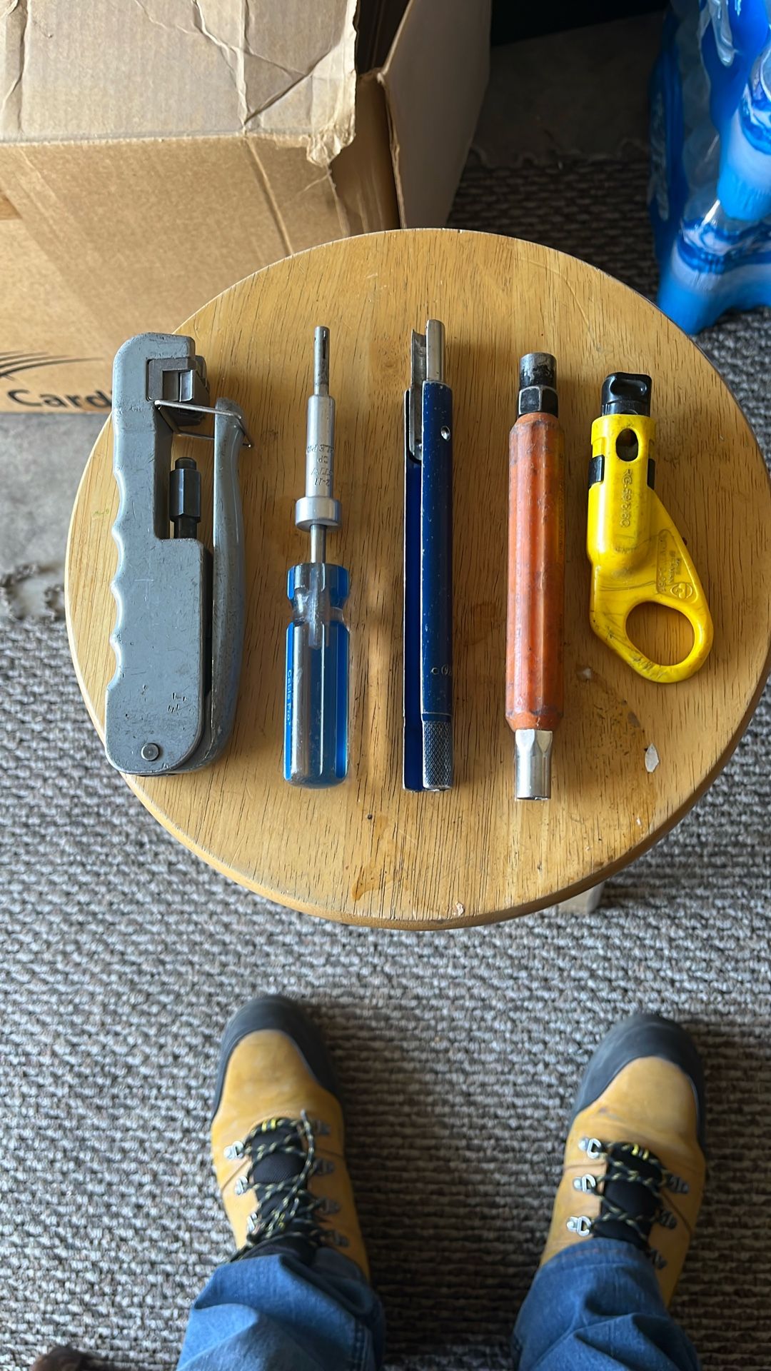 Cable tools. RG 6-59 & Other Cable Accessories.