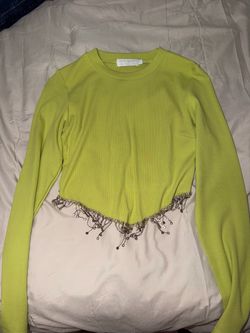 Green long sleeve shirt
