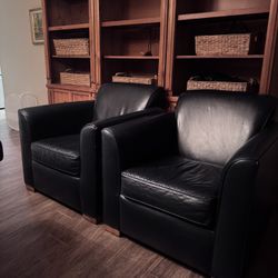 Nice Leather Chairs, Delivery Available For Free
