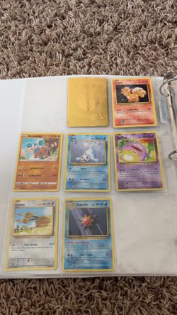 Pokémon Card Collection in Binder