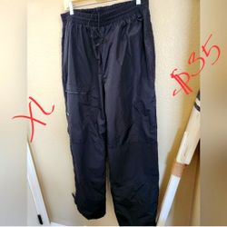 Columbia Mens XL Snow Pants, Black