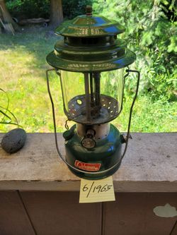 Vintage coleman lantern 6/1965