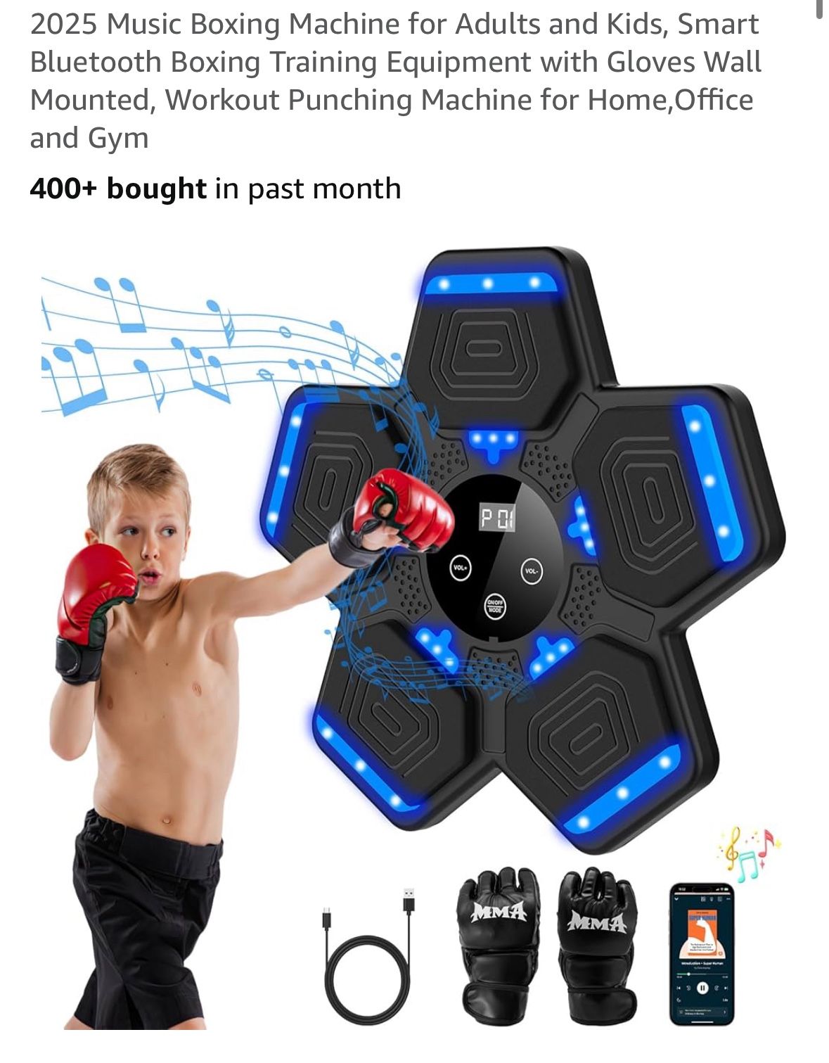 Musical Boxing Machine