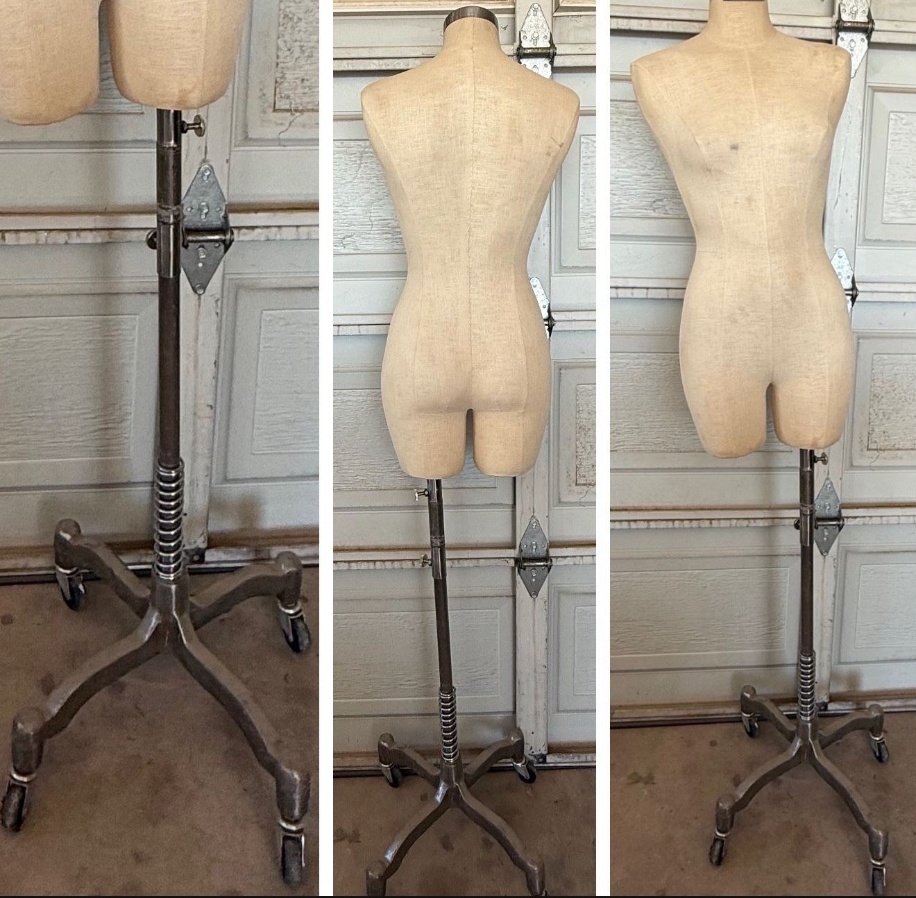 2 3 Heavy Duty Rolling mannequins