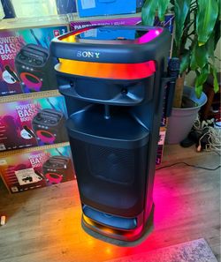 Sony Party Bluetooth Speaker - Wireless Powerful High Powered Bass Speaker, Karaoke & DJ Speaker