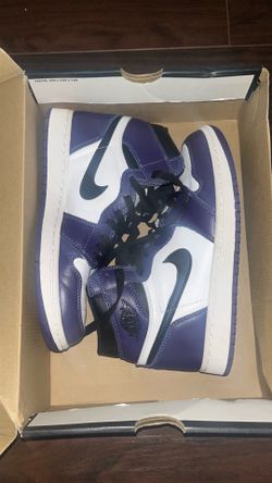 Jordan 1 Court purple