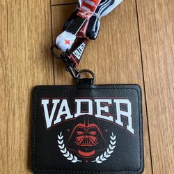 Darth Vader ID Holder And Lanyard