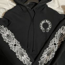 Chrome Hearts Floral Hoodie Sz L