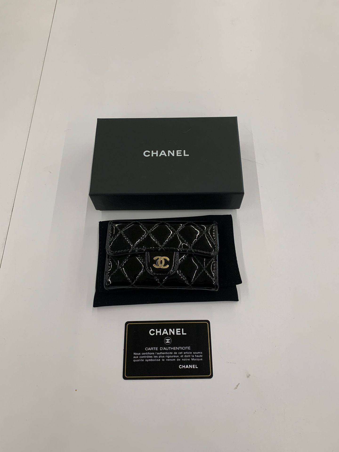 Chanel 18S Timeless Classic Mini Flap Card Holder