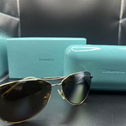 Tiffany & Co. Bowtie Frame Aviator Sunglasses