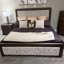 Gorgeous Bed Set - Brown and White - SAME DAY DLEIVERY - Queen - King - Cal/King - No Credit Needed