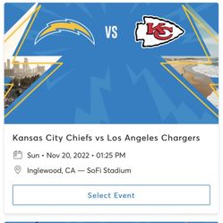 LOS ÁNGELES CHARGER TICKETS
