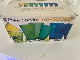 8 pieces drinking glass