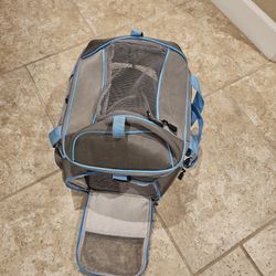 Pet Carrier! Up To 30lbs, Versatile Carrying Styles & Lots Of Room