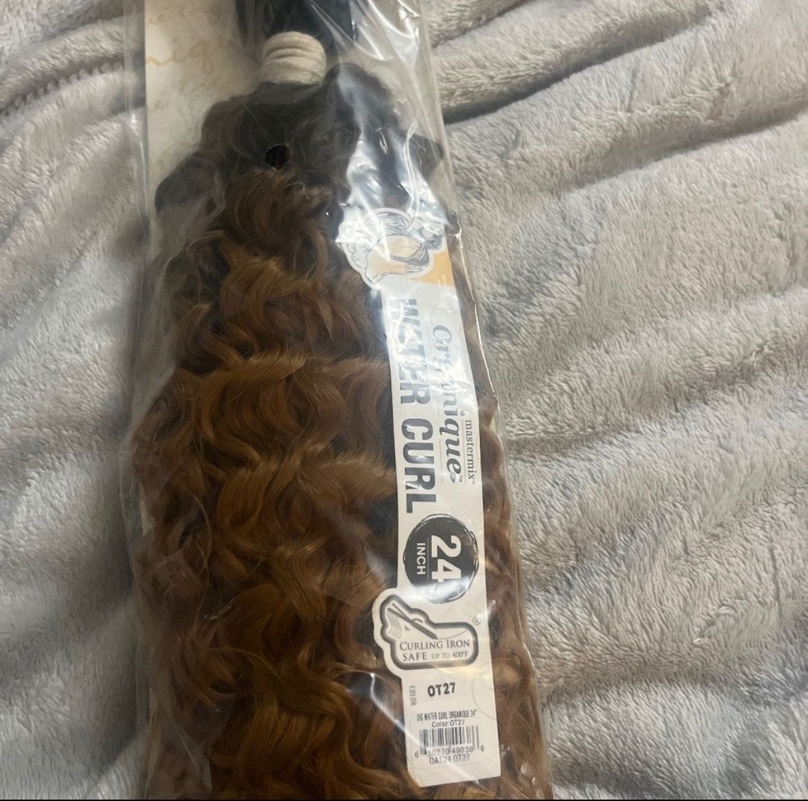 Organique water curl mastermix hair