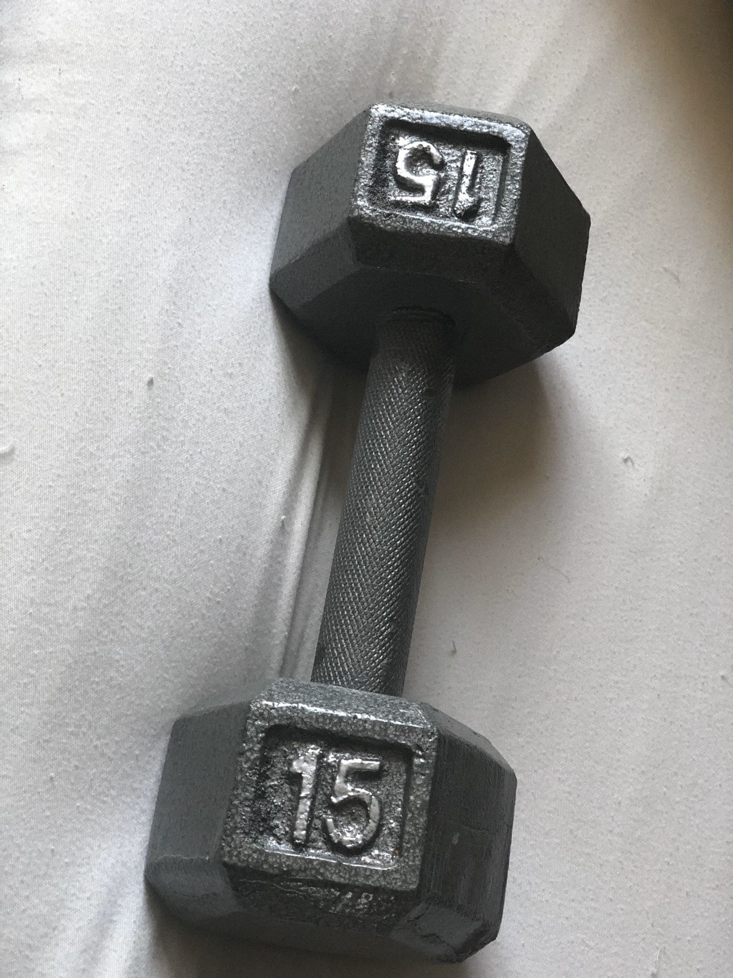 15 lb dumbbell