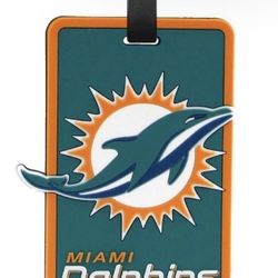 NFL Miami Dolphins Bag Tag
