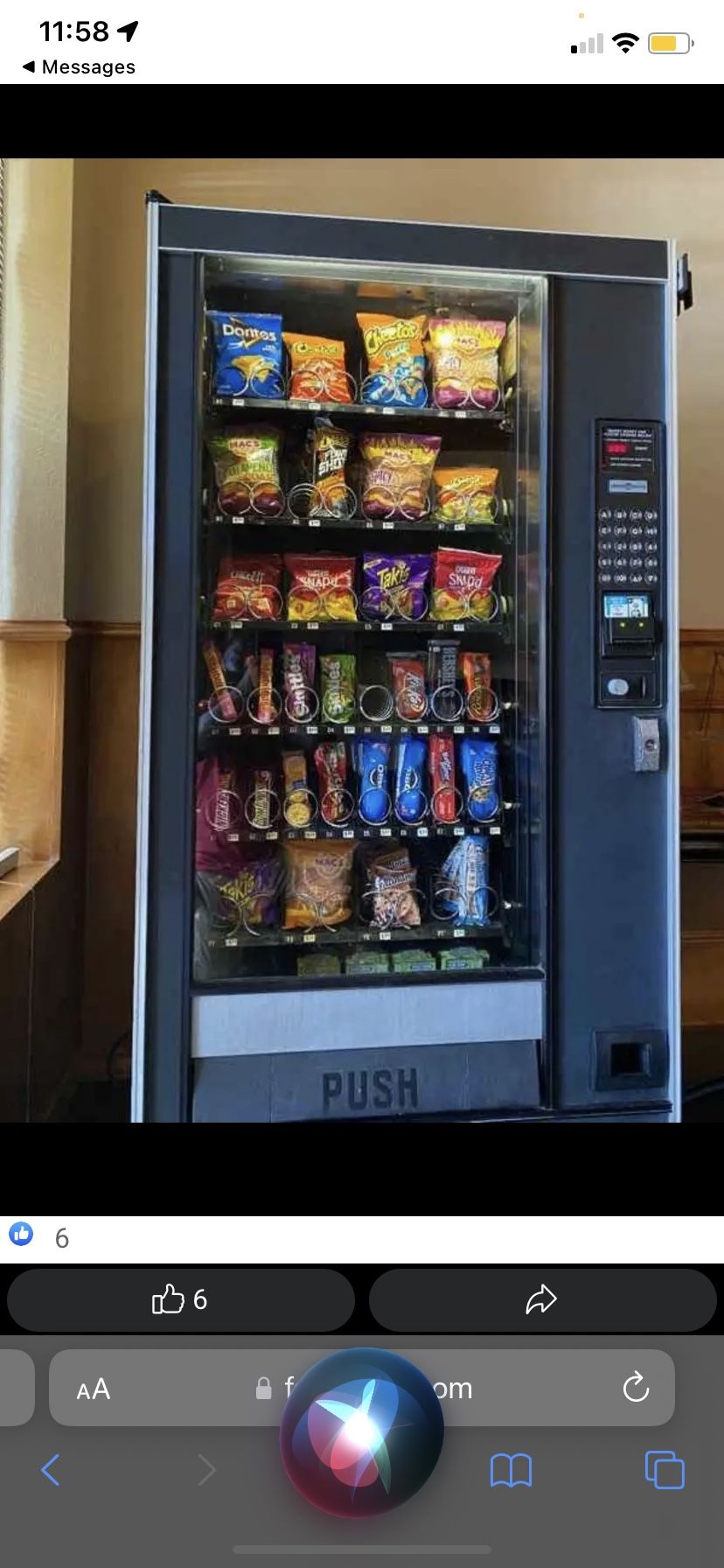 Vending Machine Deal!!Moving Soon! (does Not Come Stocked)