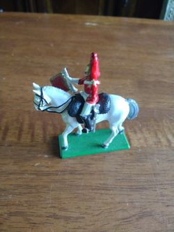 Collectible Vintage 1988 W. Britain England Lifeguard Soldier