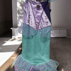 Little Mermaid Dress Size 7&8 