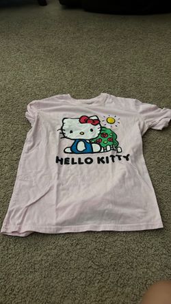 Hello kitty shirts and strawberry shortcake