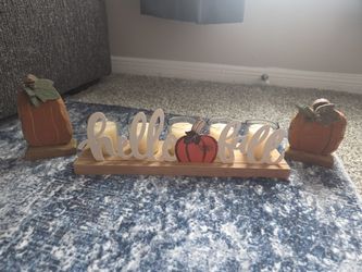 Hello Fall Decor