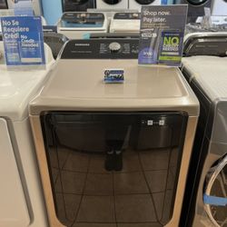 Samsung 7.4 Cu Ft Smart Gas Dryer W Steam Sanitize