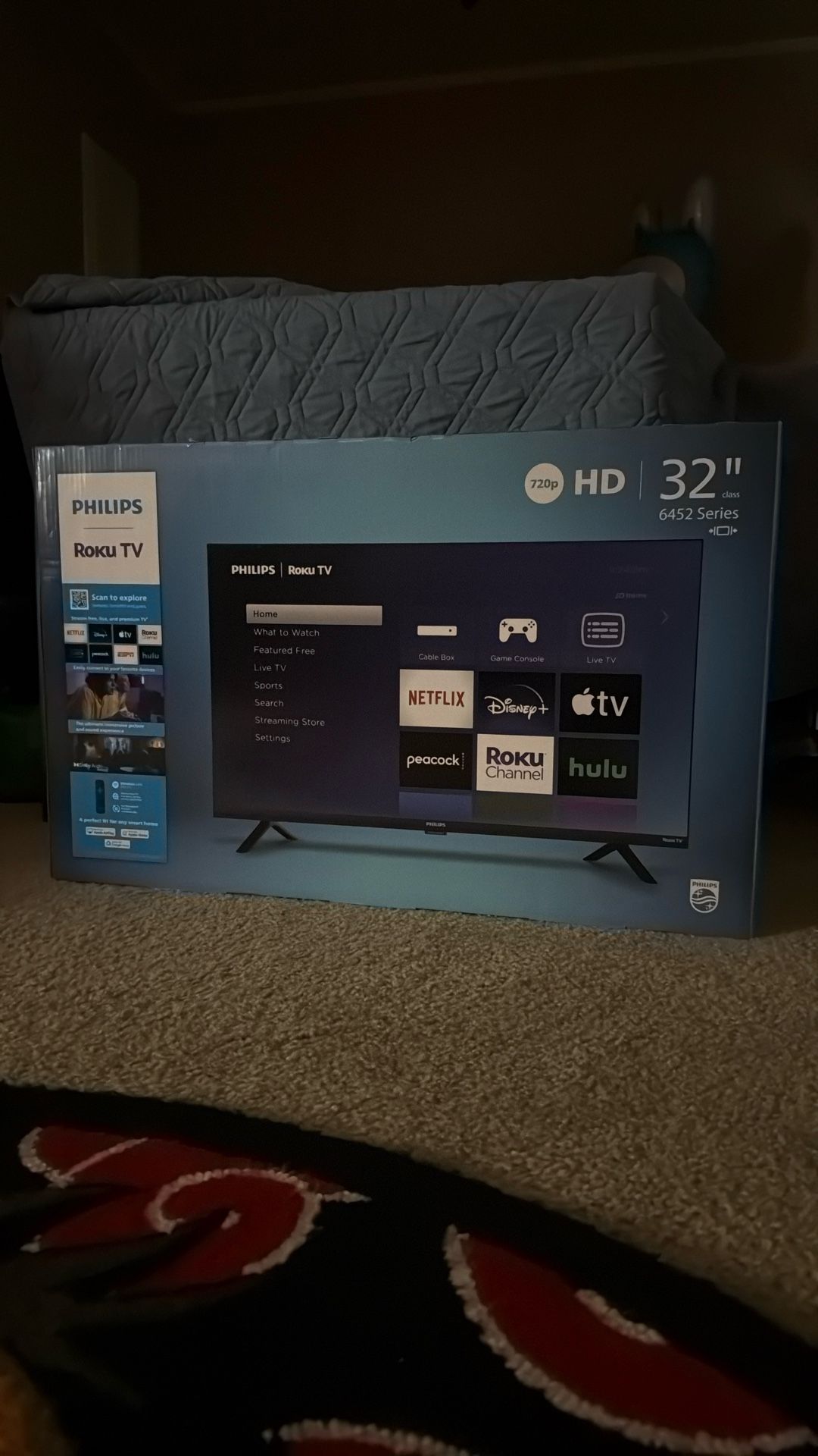 TV- πΊ PHILIPS /ROKU 720p HD 32β