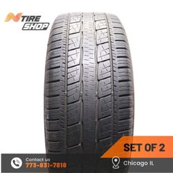 Set of 2 Used  7.5/32  Whitewall  265/60R18  110T  General  Grabber HTS 60