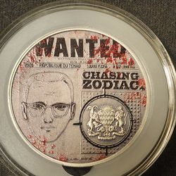 2oz Silver Coin The Zodiac killer