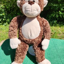 Build-a-Bear Workshop Magnificent Monkey Brown Plush Stuffed 18'' Chimp Ape