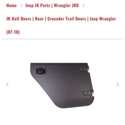 Jeep JKU Half Doors 