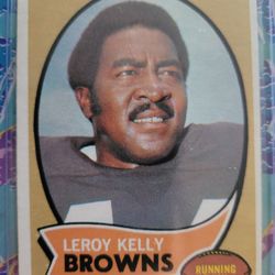 70 Topps Leroy Kelly!