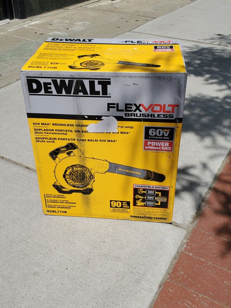 Dewalt DCBL770B 60V MAX Brushless Handheld Blower Tool Only