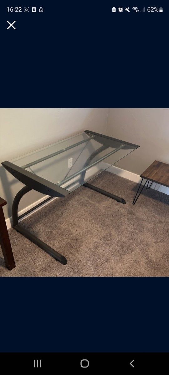 Glass Desk