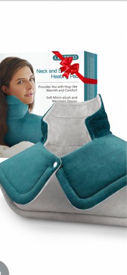 Neck Heating Pad, Upgraded PTC+NTC Even Heating, Heat Pad For Neck Shoulders Back, Versatile Electric Heated Neck Wrap For Full-Body Relax