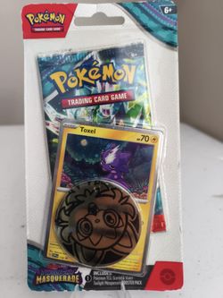 Pokemon - Twilight Masquerade Toxel Promo - Scarlet and Violet NEW