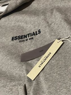 Fear of God Essentials Hoodie – Light Gray