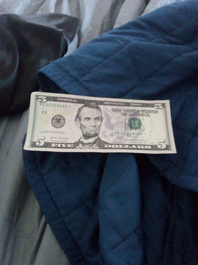 Rare $5 Bill