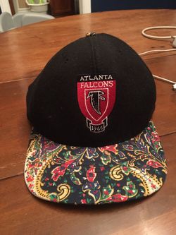 1966 Atlanta Falcons Paisley Hat