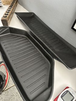 Tesla Model S All Weather Liners For Rear Sub Trunk and Frunk