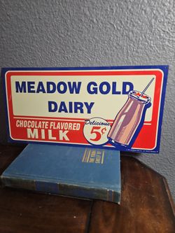 Meadow Gold Dairy Sign