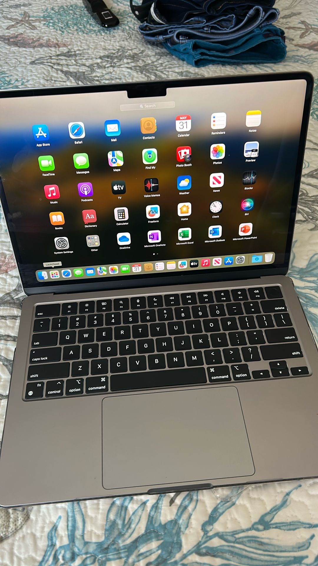 2024 M3 MacBook Air. Space Gray Practically New