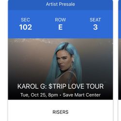 Concert Tickets