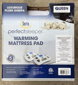 New Serta Warming Mattress Pad 