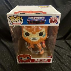 Funko Pop! | Masters of the Universe Beast Man #1039, 10" 2020 Convention Exclusive 