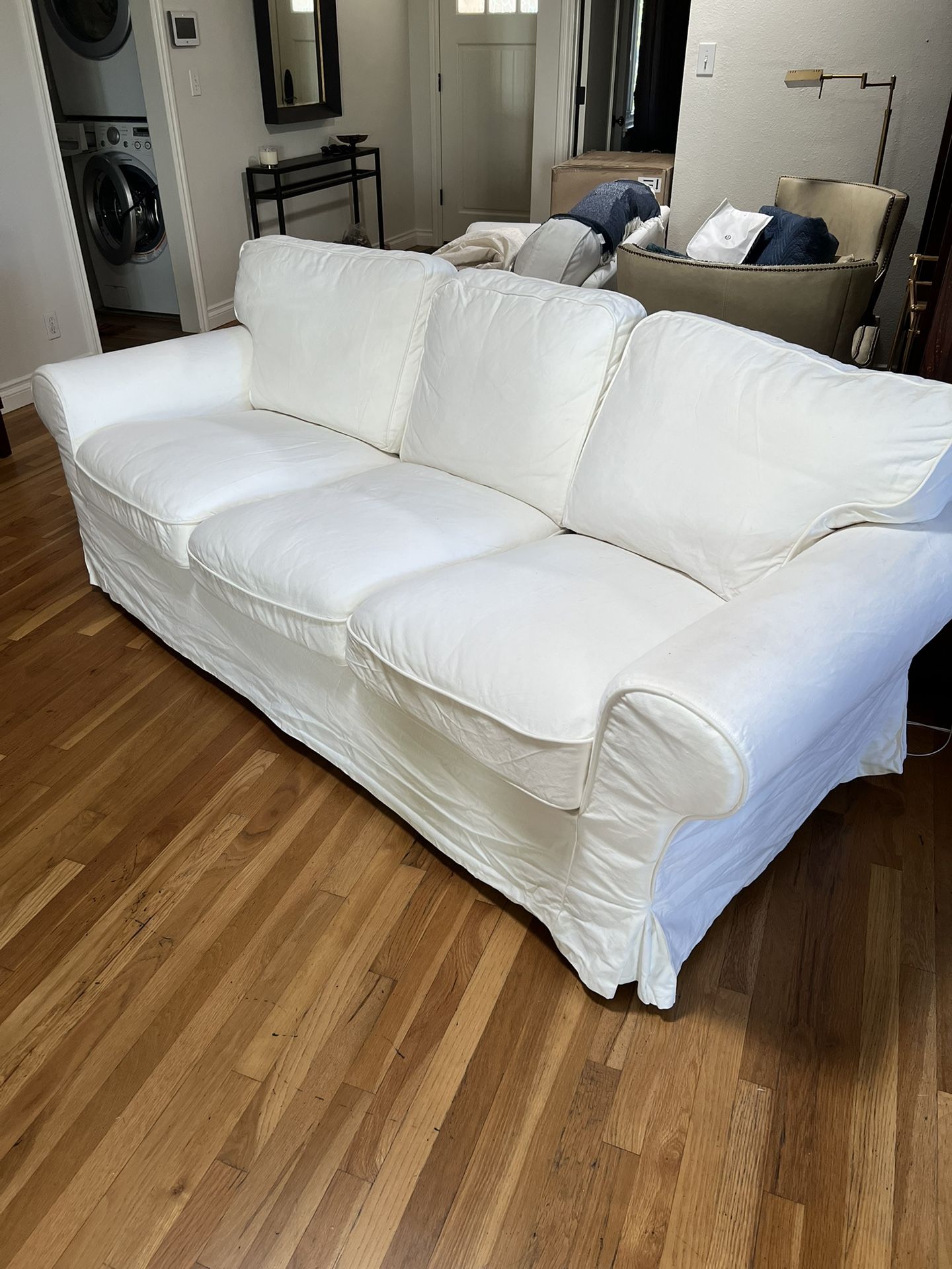 Uppland Cover Ikea Ektorp White Slipcover Uppland IKEA Slipcover Sofa,  Blekinge White