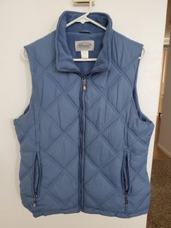 Women's Vest In Light Blue