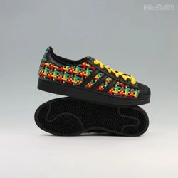 Adidas Superstar II x Bob Marley Jamaica IH9785 Men's Size 11.5 RARE NWOB