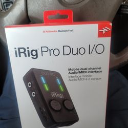 Mobile Dual Channel Audio/MIDI Interface